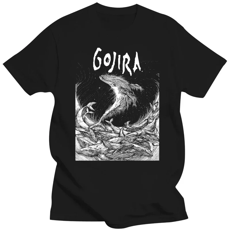 

Повязка GOJIRA, футболка, тяжелая модная, с круглым вырезом, новинка, Топы И Футболки, рубашка, Мужская манга, винтажная аниме одежда для мужчин