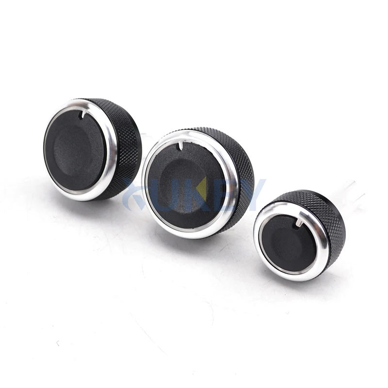 3PC Heater Climate Control Switch Knobs For Skoda Octavia 1U AUDI A3 8L MK1 VW New Car Air Conditioning Dials Knob