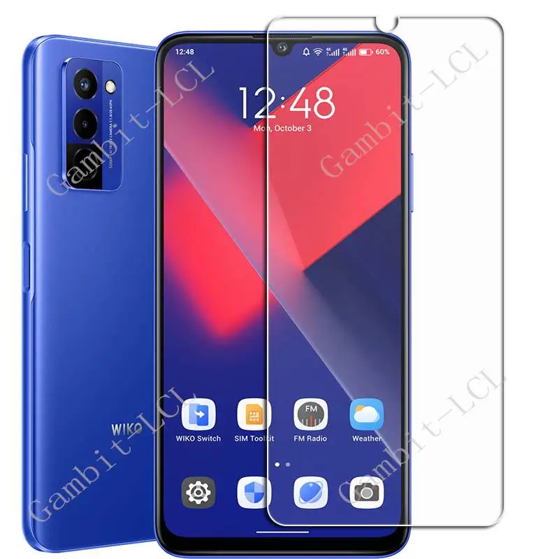 2PCS For Wiko Hi Enjoy 60 Pro 5G 60s T60 10 T10 T50 Power U10 U20 U30 T3 Y62 Plus Y82 Y81 Screen Protection Tempered Glass Film