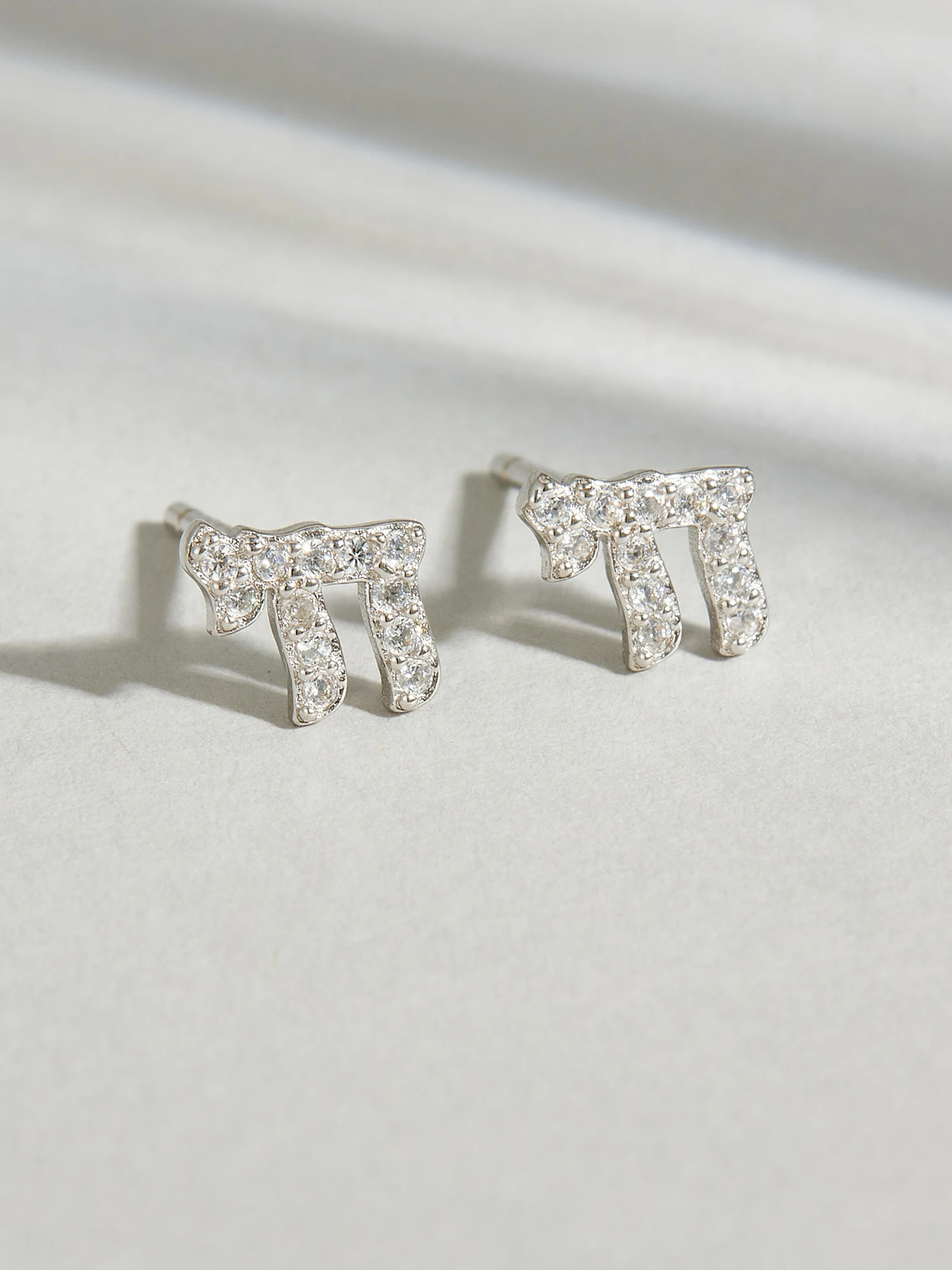 DPLAOPA Women 925 Sterling Silver Symbol Shaped CZ Zircon Stud Earring Piercing 2026 New Chic Fashion Casual Daily Jewelry Gift