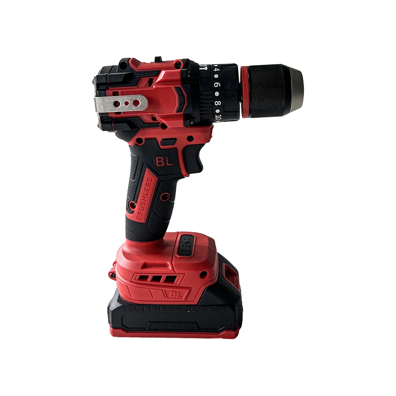 

Cordless Lithium Battery Brushless Electric Drill Electric Screwdriver Impact Drill with Three Function Electric Drill