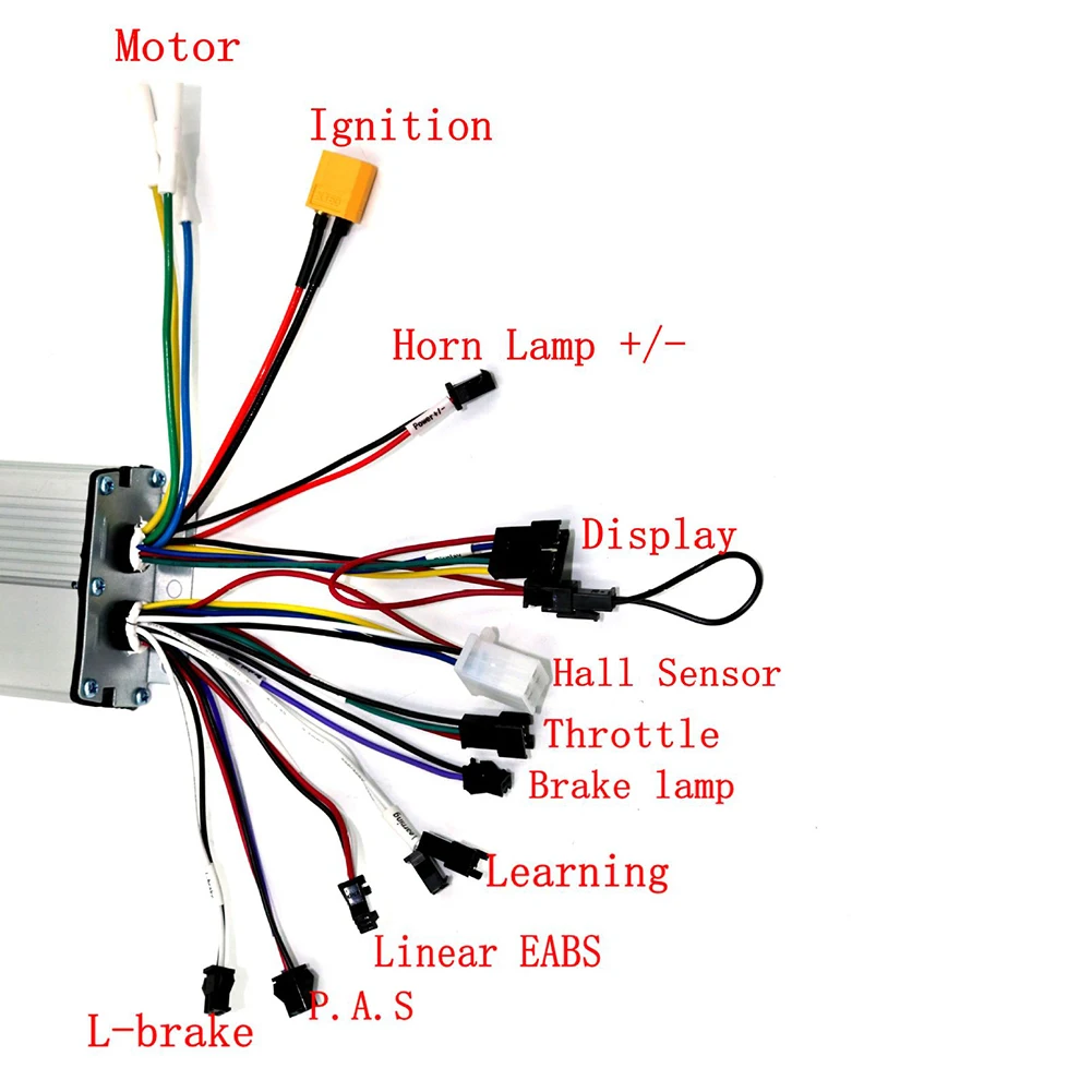 

For Hill Climbing For Private Land 240g 8.5oz Electric Scooter Controller Ultra-low Noise Under-voltage Protection E-ABS Brake