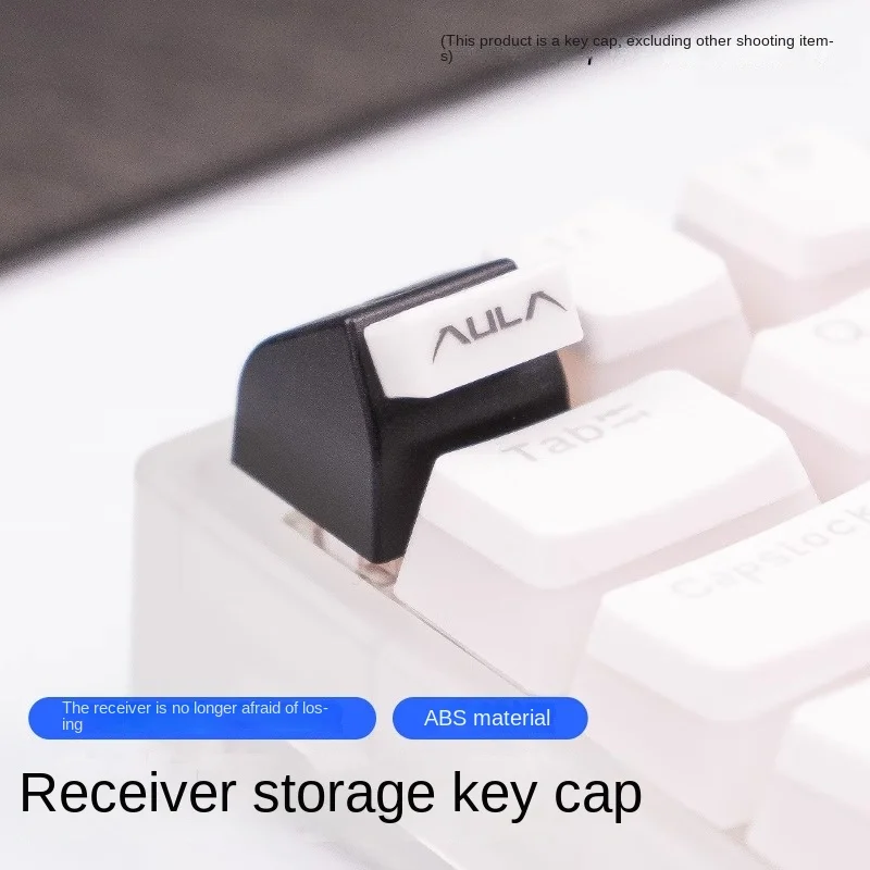 New Receiver Storage Keycap Mouse Keyboard 2.4G Wireless Signal Receiver Warehouse  Keycaps for ESC Key Mechanical Keyboards