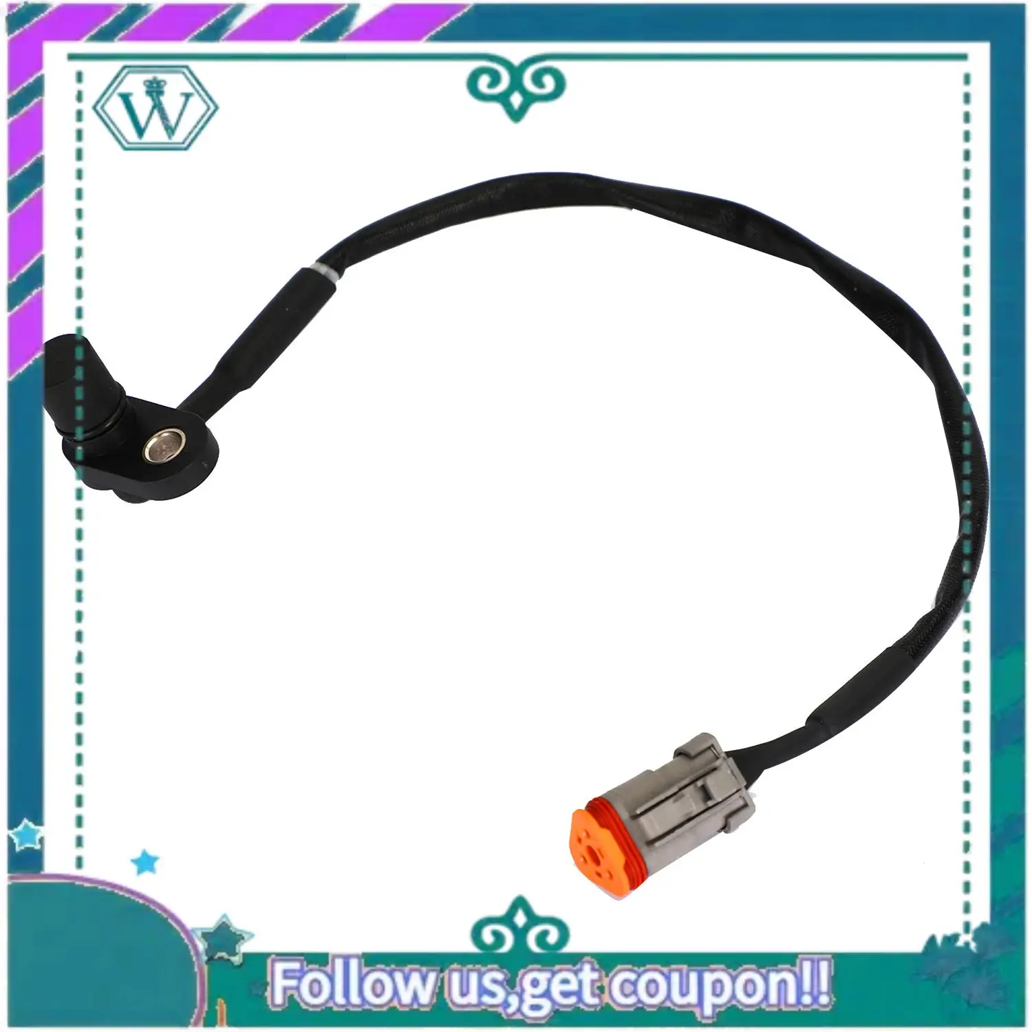 AA92-1 Piece Speed Sensor Motorcycle Accessories 715900314 420265621 420265625 420265626 420265629 Black For Can Am