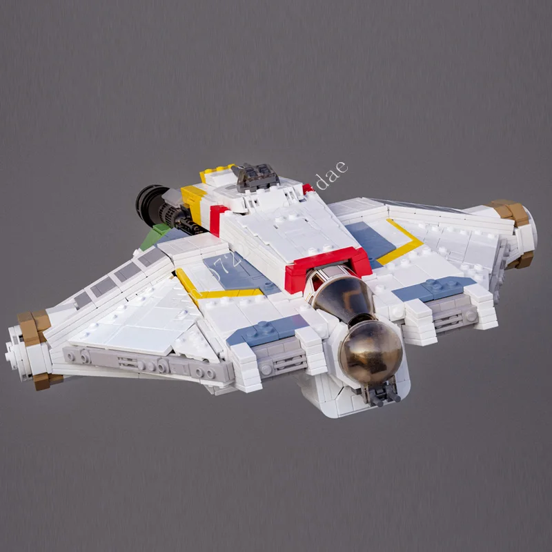 3155PCS Scale Ghost Space War Military MOC SpaceShip Battle Model Building Blocks Architecture DIY Education Model Toys Gift