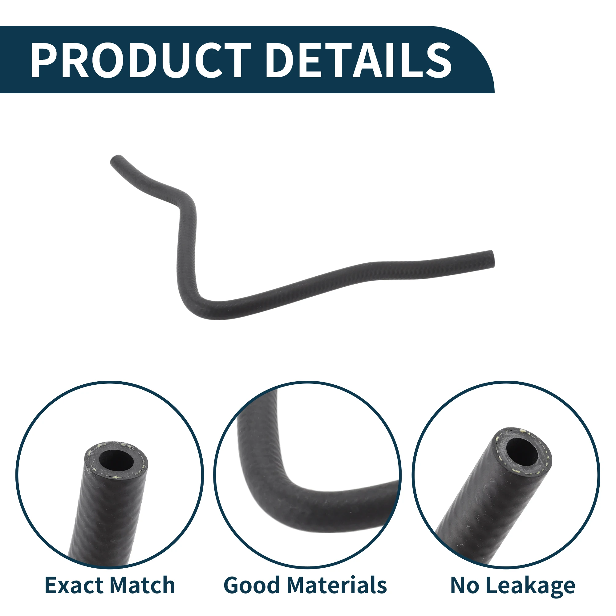 Mangueira do aquecedor da mangueira do radiador Motoforti No.13239144 para Opel Insignia A 08-17 Mangueira de refrigeração de borracha preta 1 peça