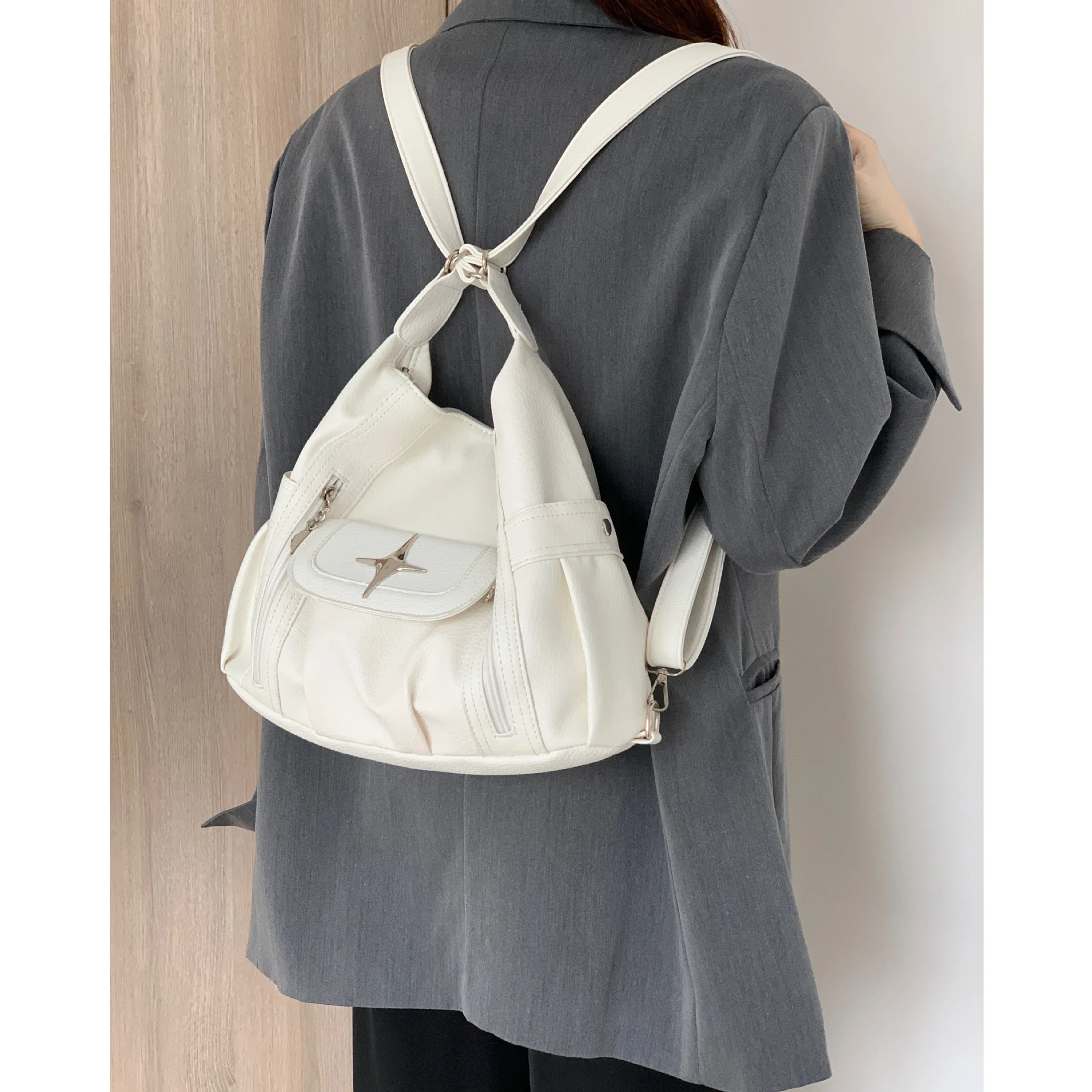 Women's Nice Bag Fashion Korean Version Student Travel Bolso Grandebag Single Shoulder Straddle Large Capacity New In Handbag - view 6