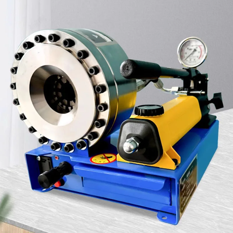 10-31 مللي متر دليل آلة ضغط الأنابيب الهيدروليكية ارتفاع ضغط أنابيب النفط أنابيب الحديد الانفجار واقية الأنابيب الفرامل آلة العقص