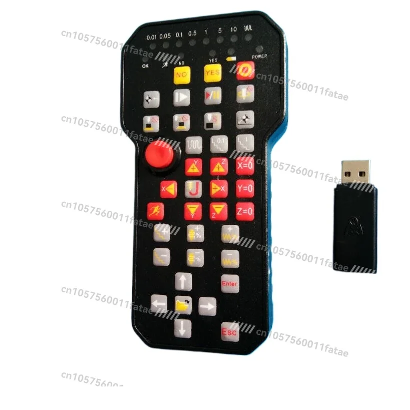 

Engraving Machine Handle CNC Control Kavi Red Card Wireless Electronic Handwheel WHB02 Wireless Electronic Handle Remote Control