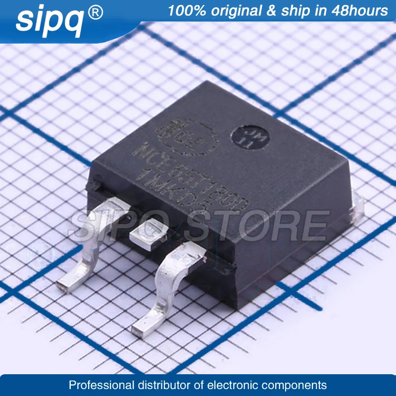 10PCS/LOT NCE65T180D 650V 21A N-CHANNEL TO-263 MOSFET Brand New and Original In Stock Authentic Product