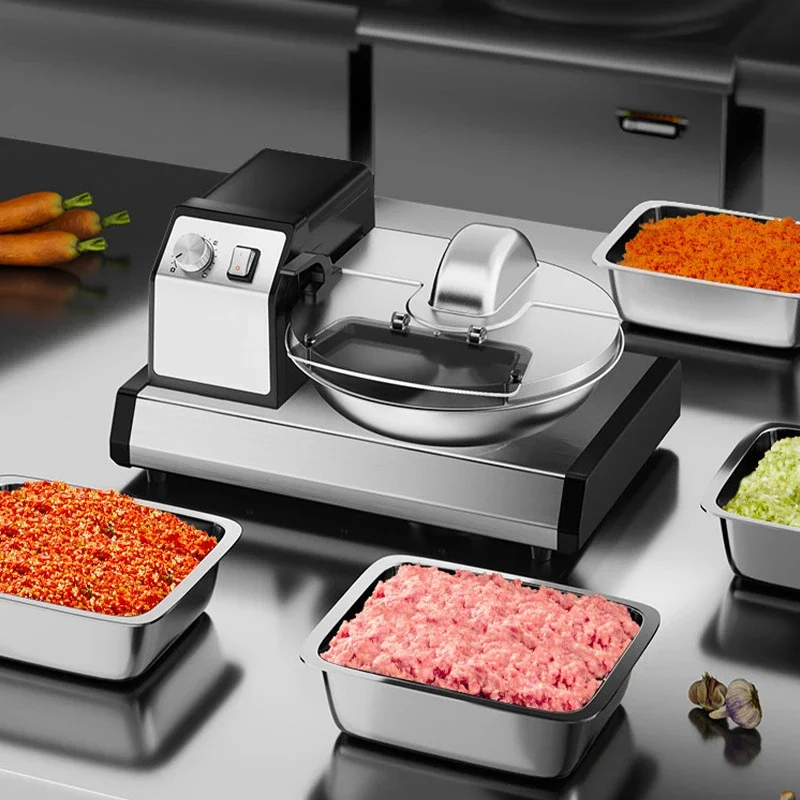 حشو اللحوم الكهربائية التجارية متعددة الوظائف 304 الفولاذ المقاوم للصدأ محرك النحاس النقي خلاط اللحوم ملء اللحوم وخلط المفروم أماه #3