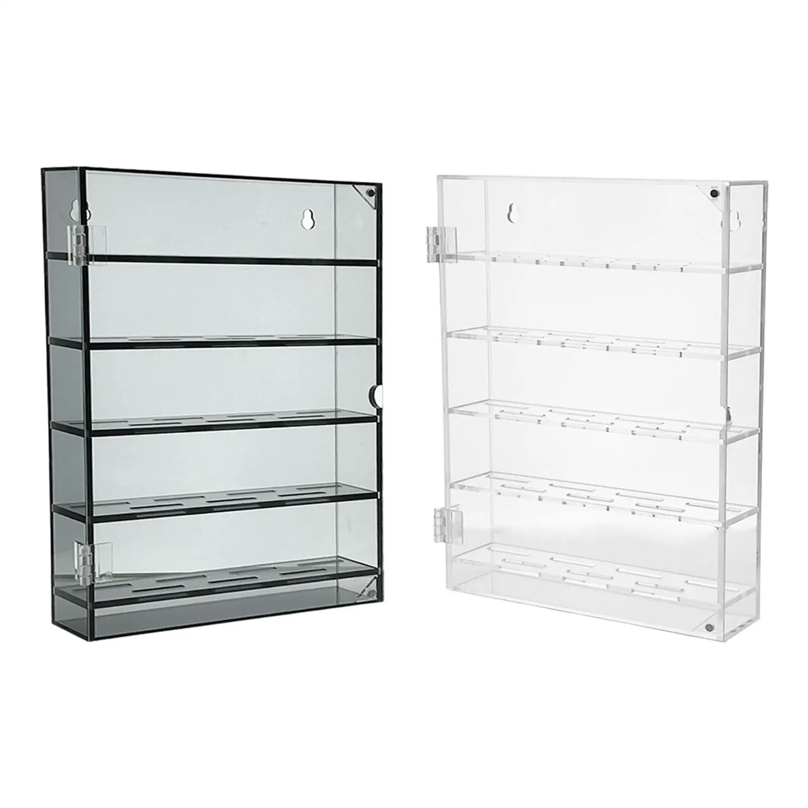 

Coin Display Case Collection Stand Portable 5 Rows Coin Storage Box