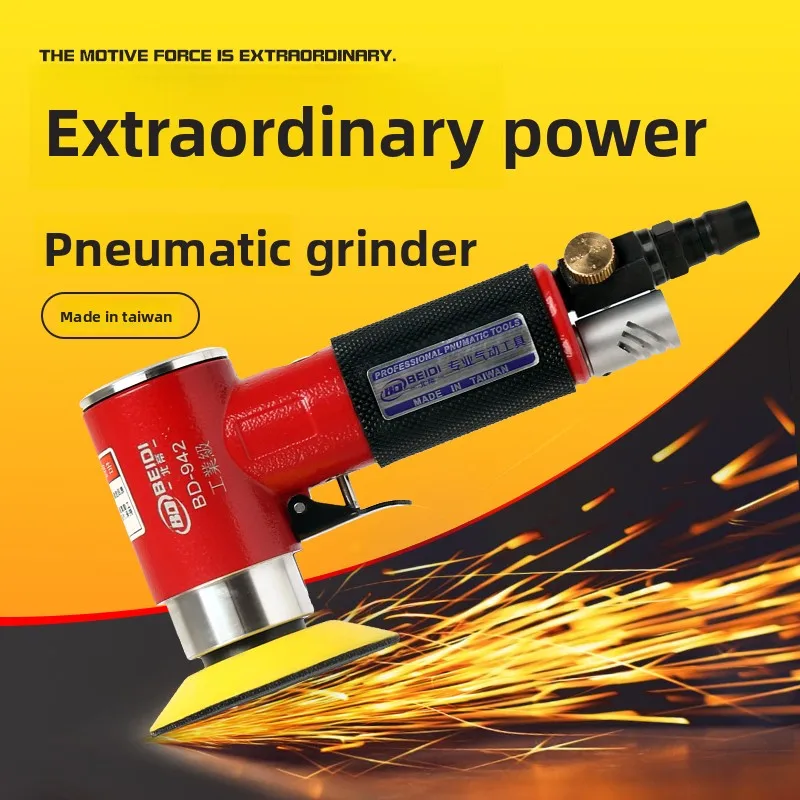 Beidi 2 นิ้ว 3 นิ้วนิวเมติกเครื่องบดเครื่องขัดเกรดอุตสาหกรรมตรงประหลาดความเร็วสูงและต่ํากระดาษทรายเครื่อง 946