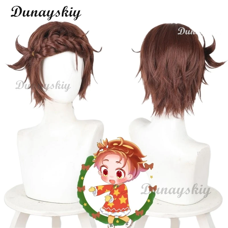 

Аниме Медиалист Инори Юцука Косплей Парик Коричневые Короткие Волосы Цукаса Aembaliaji Хэллоуин Вечеринка Девушки Опора Индивидуальный Карнавал