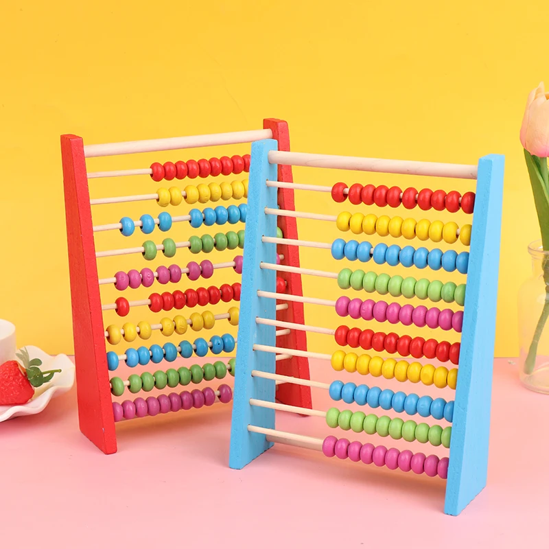New-Wooden Abacus Child Math E - Abacus Counting Bead 评论和价格