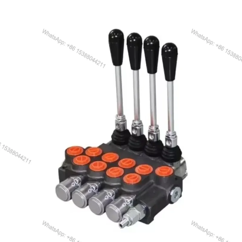 P40 Hydraulic Valve With Remote Control 1.5m Cable for Excavator Control Valves factory