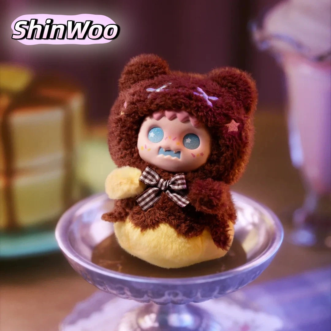 

Новая серия десертов ShinWoo, виниловая плюшевая глухая коробка, милая кукла, фигурка, игрушка, кулон, детский подарок на день рождения, Рождественский подарок для девочек, натуральная