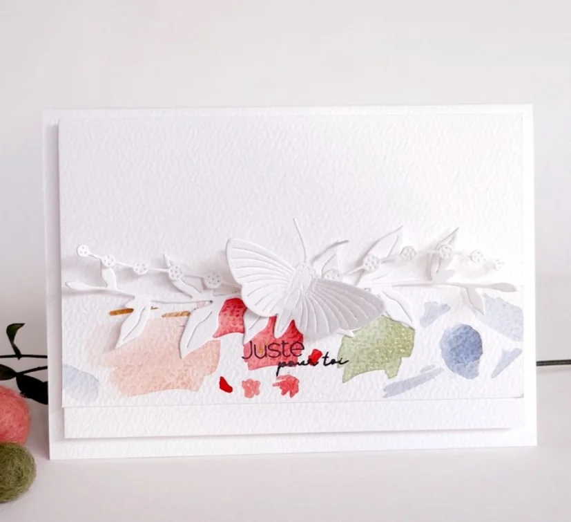 Piggy Craft metal cutting dies cut die mold Butterfly dragonfly  Scrapbook paper craft knife mould blade punch stencils dies