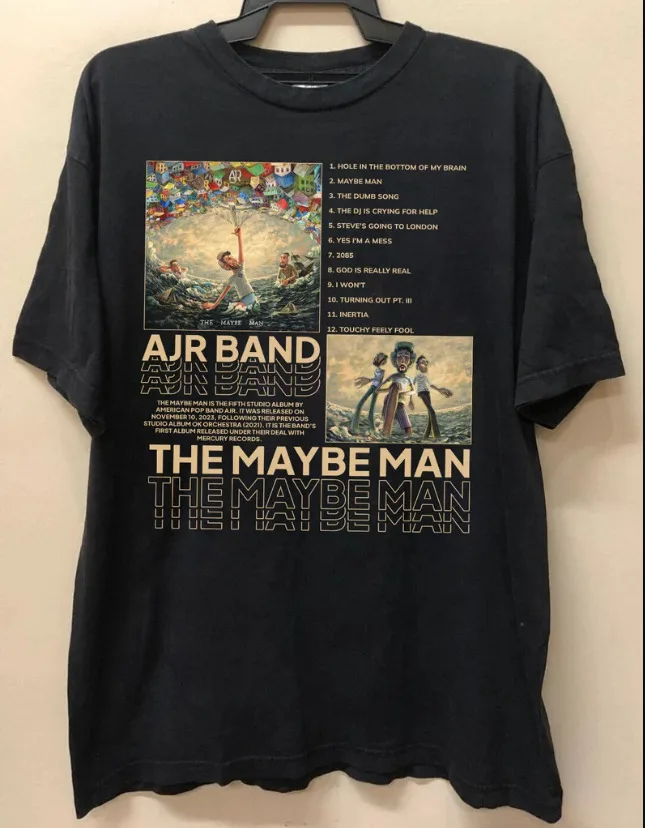 A.J.R Bootleg The maybe man tshirt, sweatshirt, Members band music A.J.R Shirt,