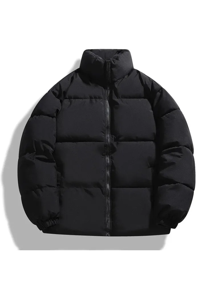 

New Winter Men Warm Jackets Thick Parkas Casual Men Padded Outwear Zipper Closure Long Sleeve Outdoor Cotton Pad Winter Jacket