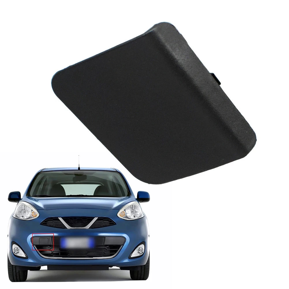 Front Bumper Towing Tow Hook Eye Cover Cap For Nissan Micra K14 2014 2015 2016 622A0-3HN0H Auto-Accessories-Tools