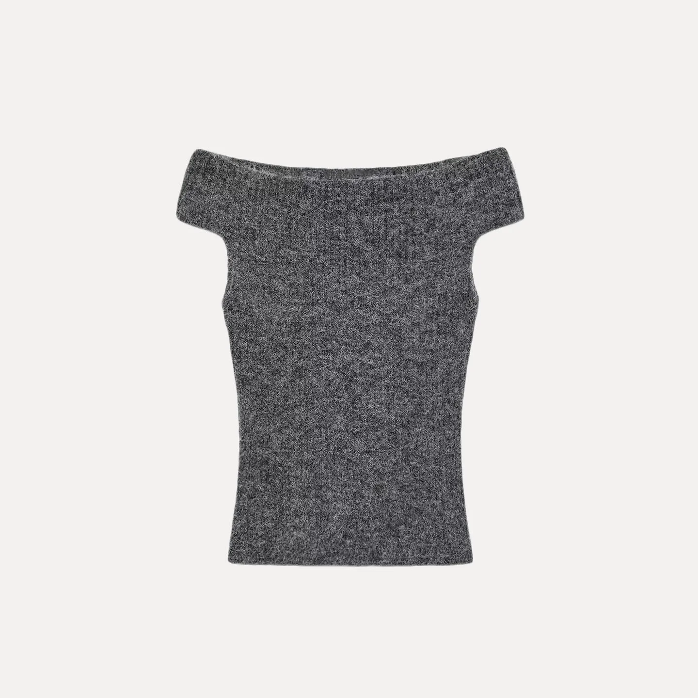 Z レディース ニット リブ編みトップス おしゃれ 個性的 多用途 2025年新作 スリムフィット クルーネック シンプル