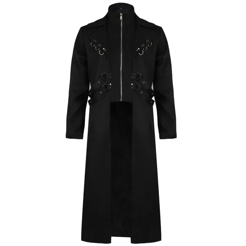 

Halloween Medieval Renaissance Punk Vintage Gothic Gown Costume Dark Fantasy Style Men's Women's Adult Size