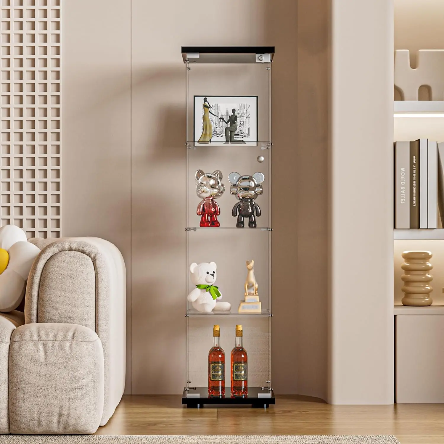 Thumbnail 2 - #14 Low Price Glass Display Cabinets Deals