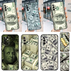 Banknote Dollar Cash Money Case For Samsung Galaxy A54 A34 A24 A14 A53 A33 A23 A13 A52 A32 A22 A12 A51 A71 A52S Cover