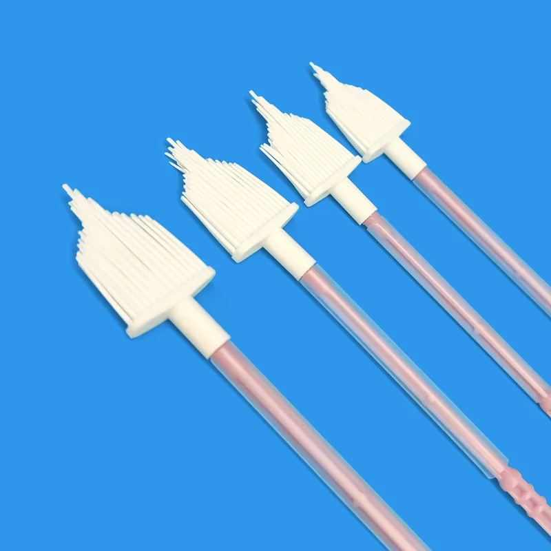 wholesale Sample Collection Cervical Brush Vaginal Applicator Transport Tube Swab test Gynecology Kit in stock
