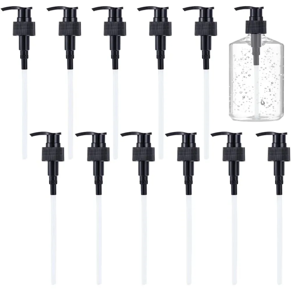 12pcs Black Replacement Pumps 28-400 Dispenser Replacement Pumps for Soap Dispensers Plastic Dispenser Pumps for Soap