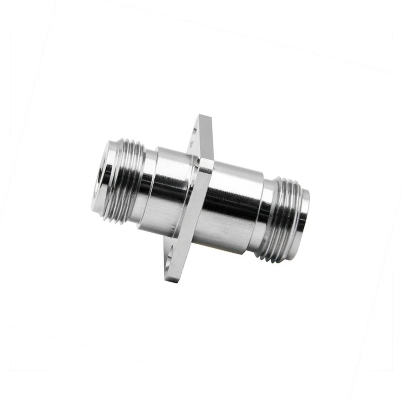 

Dongfang Xupu Stainless Steel N-type Adapter N-KFKG N-Female To N-Female 4-hole Flange Waterproof Ring 18G