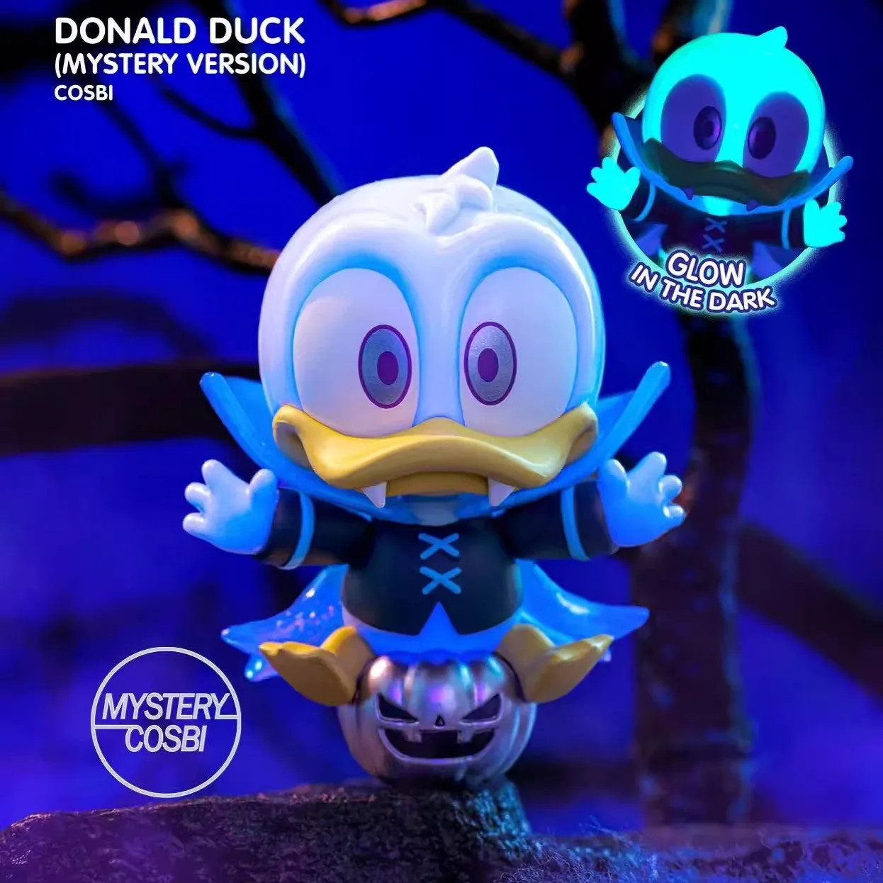 ألعاب ساخنة جديدة من سلسلة حفلات ديزني اليقطين للهالوين صندوق أعمى كوسبي شخصية أنيمي ميكي وميني دونالد داك هدايا الهالوين #4