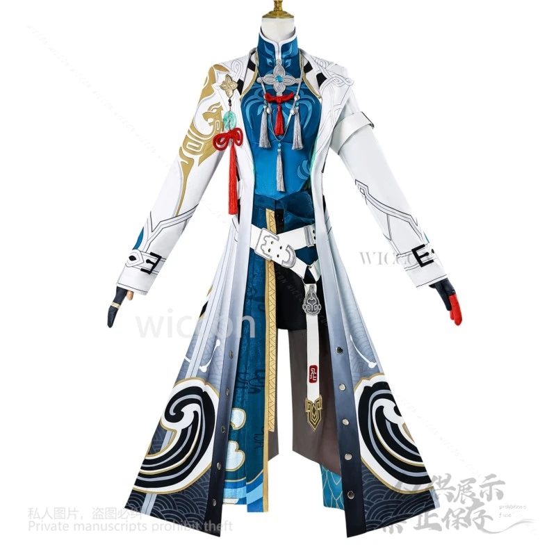 อะนิเมะเกม Honkai Star Rail คอสเพลย์ Aglaea เครื่องแต่งกายชุดยาว Lolita วิกผมรองเท้าฮาโลวีนคริสต์มาสสาวผู้หญิงอะนิเมะสไตล์