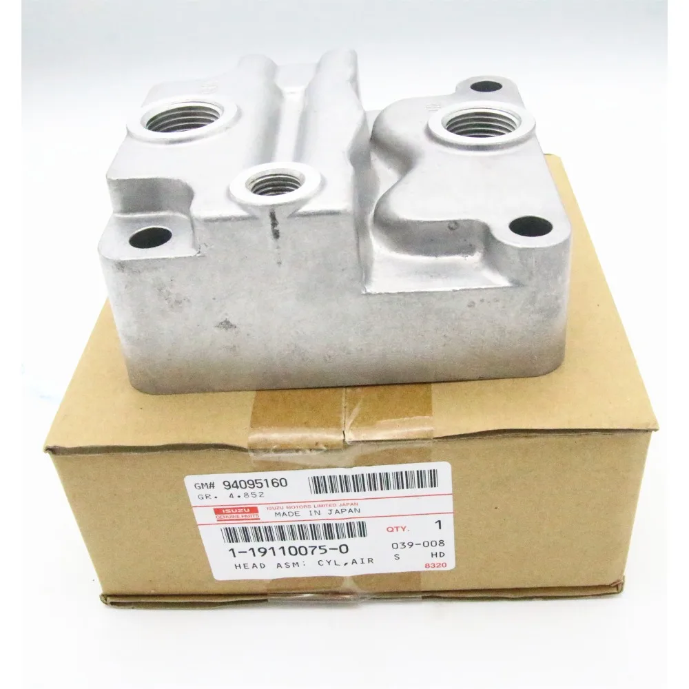 

Genuine Original Other Auto Parts 4HK1 FTR FRD FSD 1-19110075-0 1191100750 Air Pump Cylinder Head