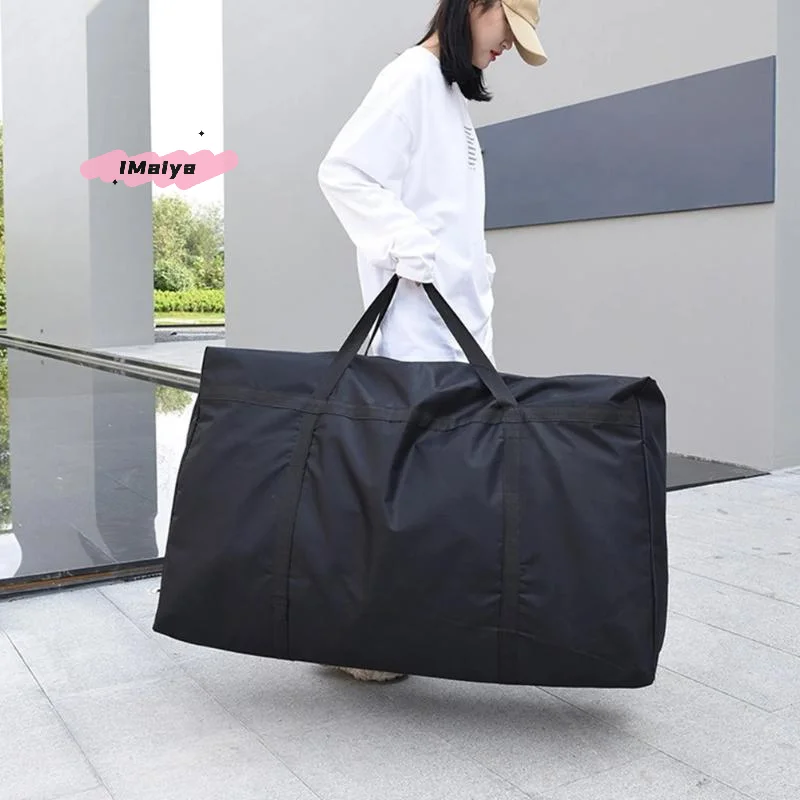 M-1Pc Extra Large Waterproof Oxford Cloth Bag 80x48x25cm - Moving Luggage Laundry Shopping Home Storage Packing Cube