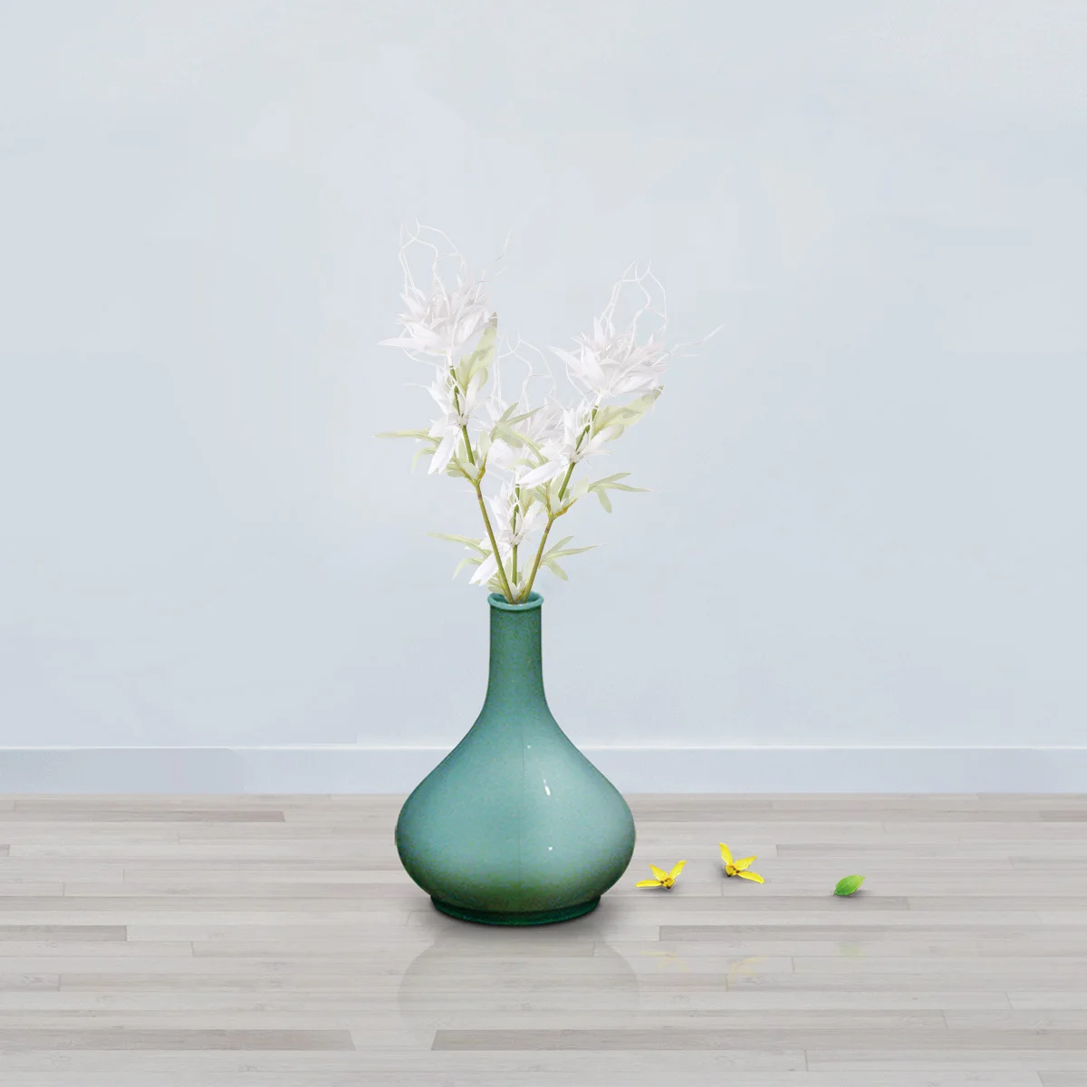 

5Pcs Artificial Broad-Leaved Epiphyllum Flowers Plastic Simulated Lifelike Home Office Wedding Party Festival Decor Fake Flower