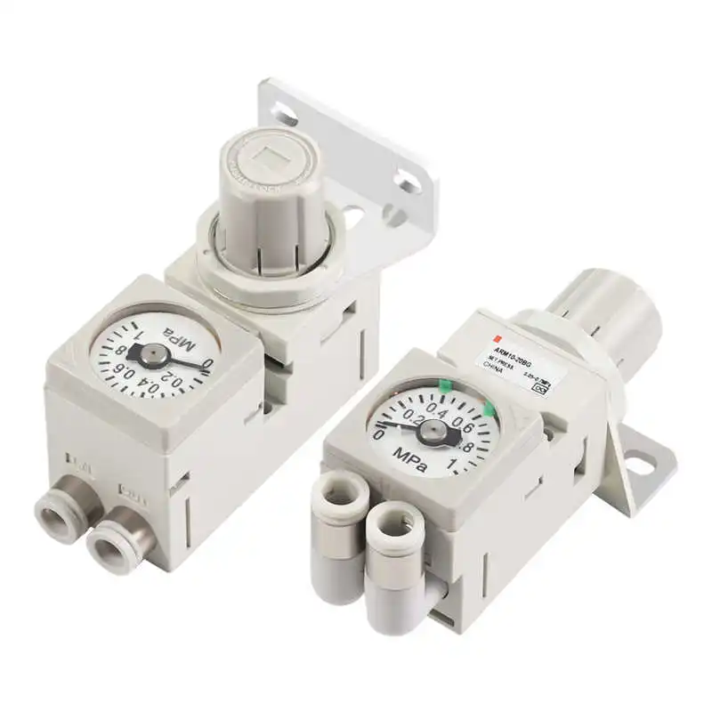 

Pneumatic Miniature Pressure Regulating Valve ARM10-06 ARM10-08 ARM10F2-18 ARM10F2-20 Mini Manifold Pressure Reducing Valve