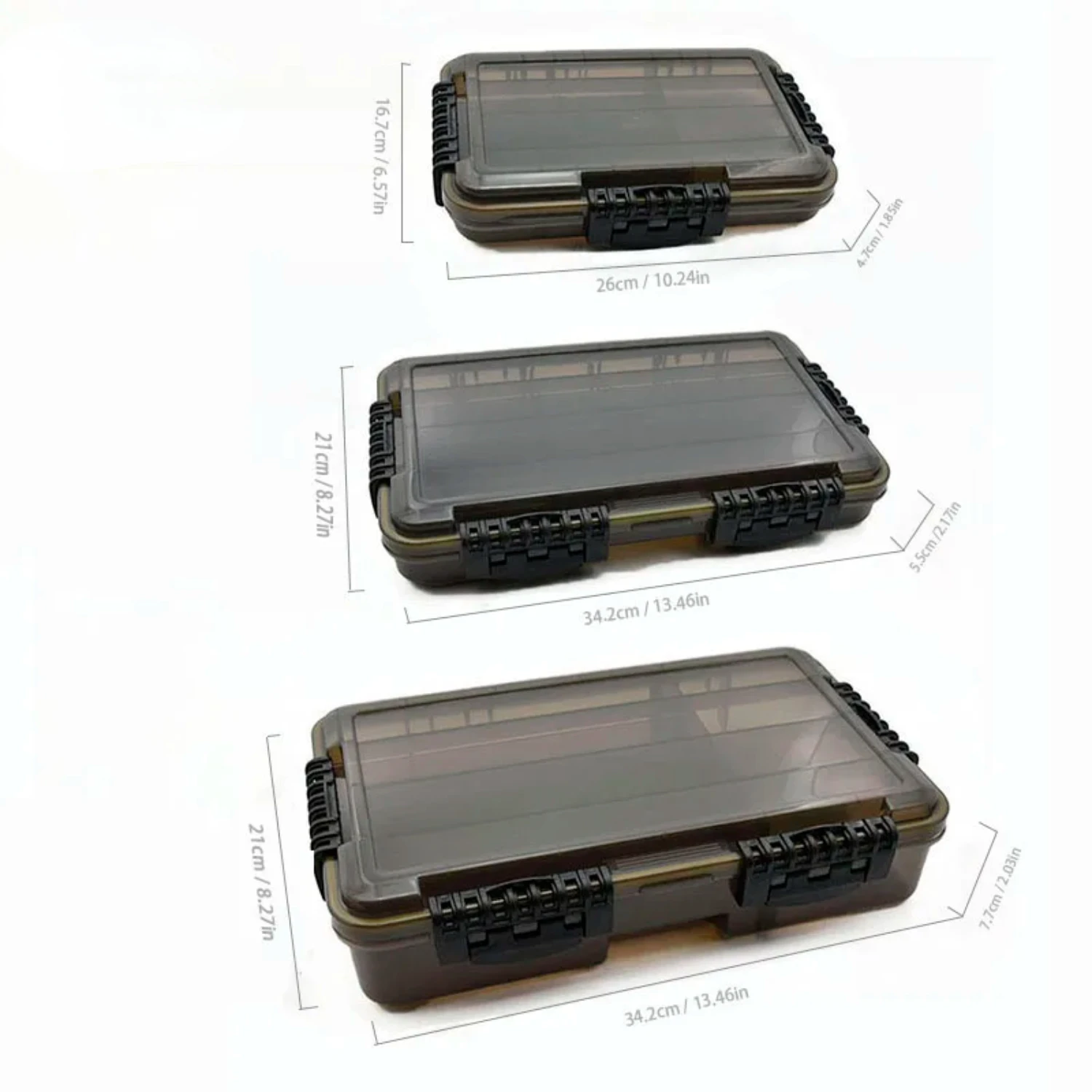 

Waterproof Fishing Tackle Box Large Capacity Fishing Accessories Tool Box Fish Hook Lure Fake Bait Box Fishing Supplies Trout