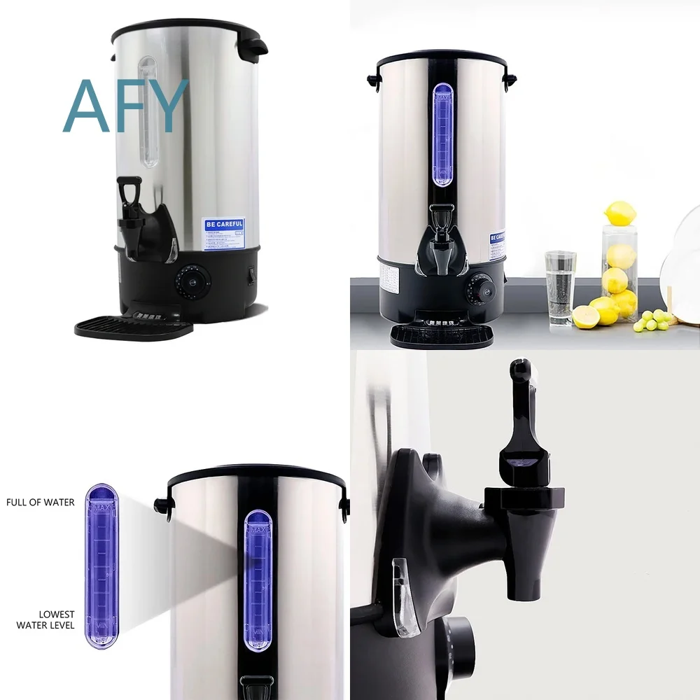 30L Electric Kettle for Automatic Water Heating Coffee Milk Tea Brewing Equipment Thermostat Controlled Beverage Dispenser