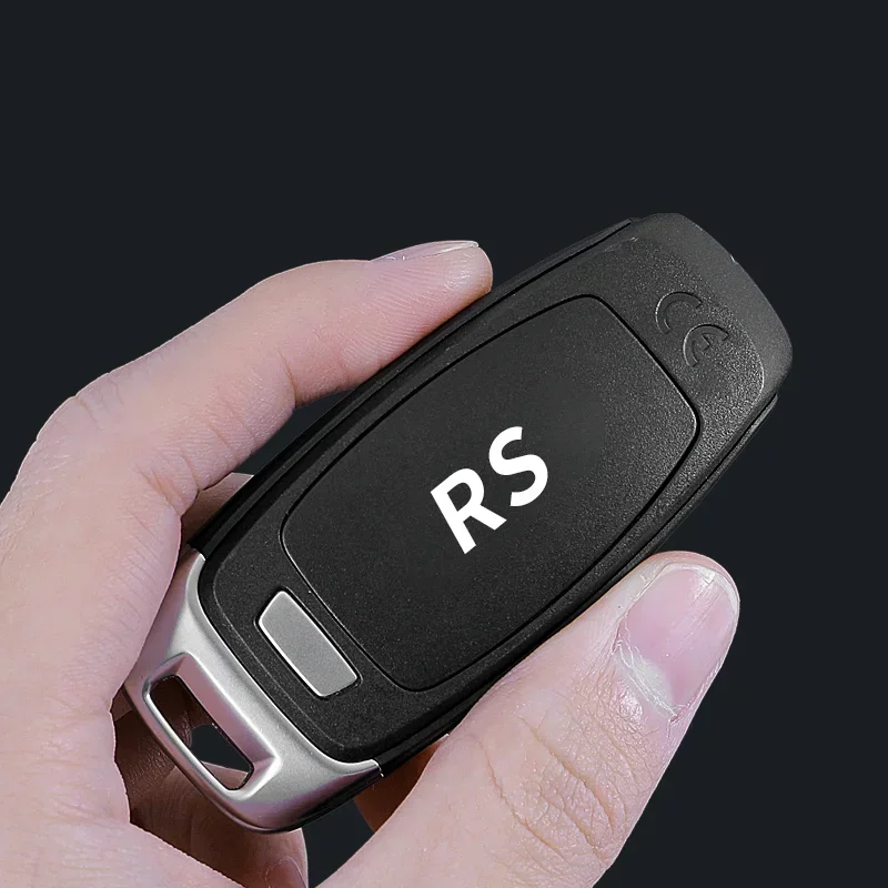 For A3 8Y A6 A7 Q7 Q8 Car Key Shell Upgrade S Label RS Key Shell Rear Cover Modification Accessories