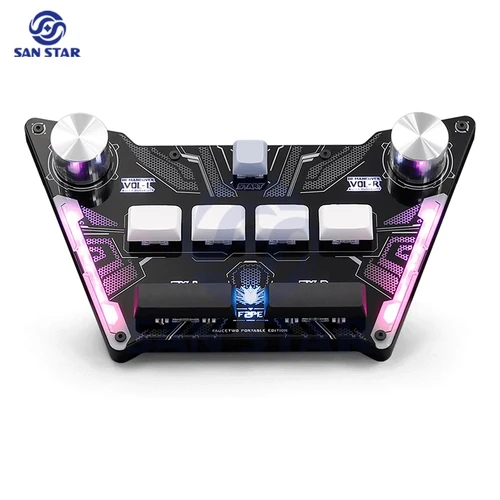 Imagen 2 del producto Controlador Pocket Voltex SDVX DJMAX, consola de juegos de música Arcade, Mini Joystick de sonido Voltex