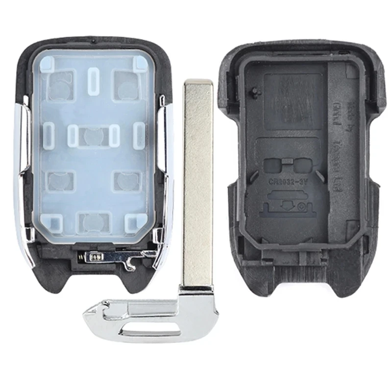 

KEYECU 5 Buttons Case for GMC Acadia 2017-2018 for Chevrolet Suburban Tahoe Yukon XL Smart Remote Key Shell Cover Replacement
