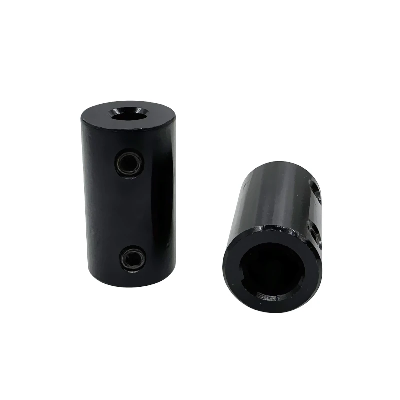 1PC Aluminium Legierung Kupplung Bohrung D14L25 3/4/5/6/6,35/7/8mm Schwarz Blau Flexible Welle Koppler Schraube Für Schrittmotor Zubehör – Detail 4