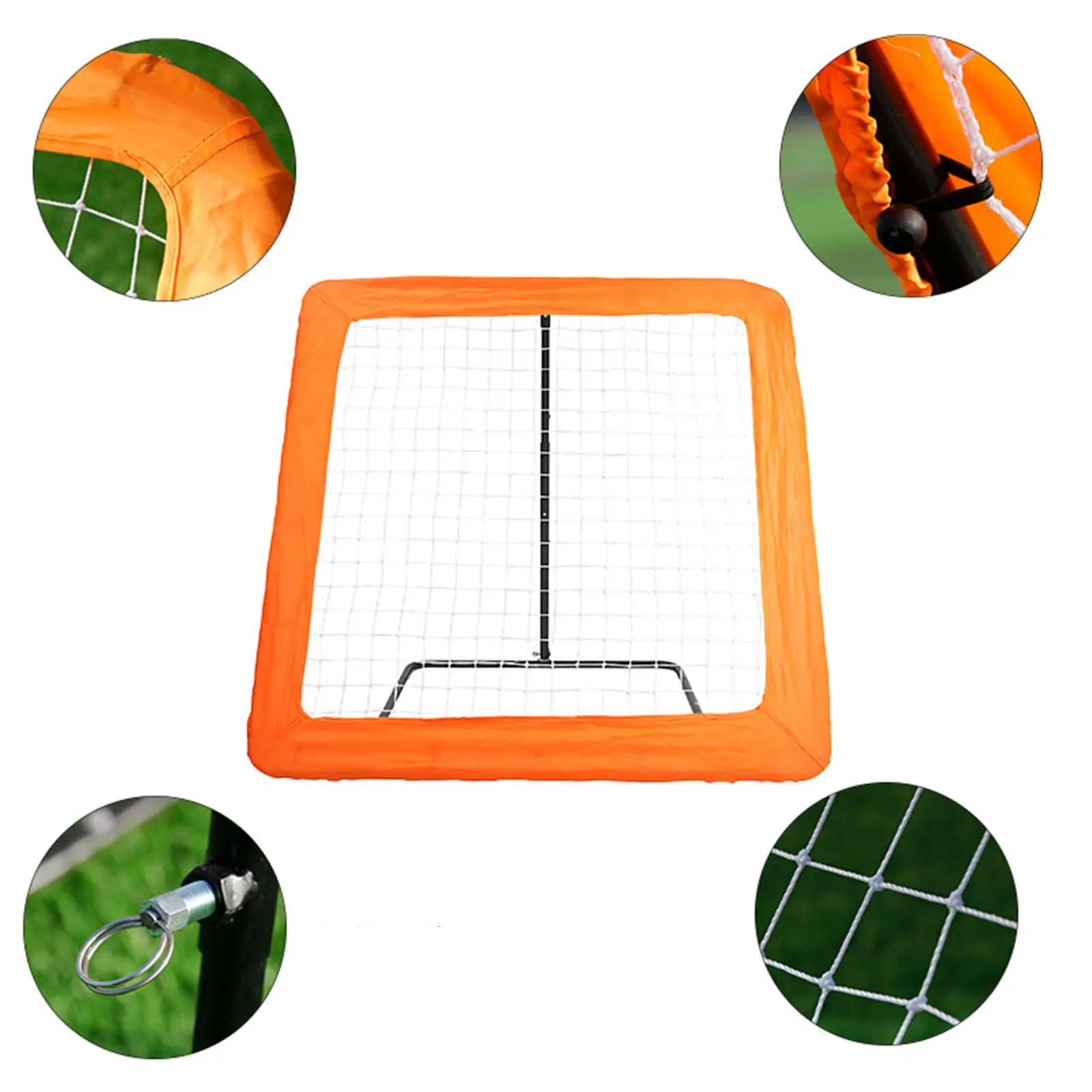 

Training Equipment Indoor Outdoor Adjustable Efficient Portable Rebounder Net for Park Backyard Teenagers Court