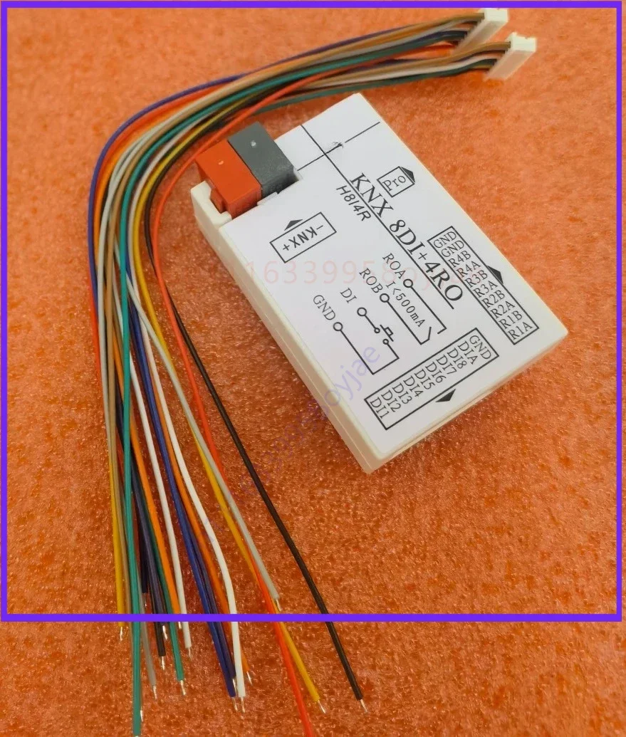 For KNX dry contact output module H8I4R dry contact motor, dry contact curtain KNX small relay