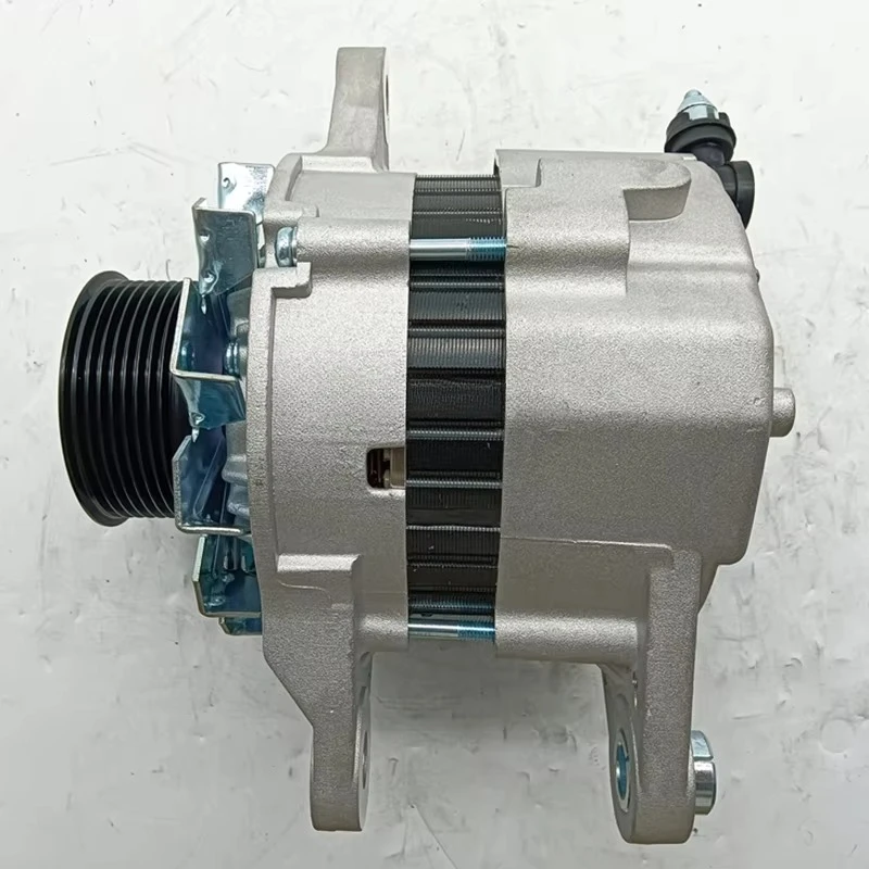 24V 50A Auto Alternator for Isuzu Engine 4HK1 Machine With Pully 897375-0171 0-35000-4558 8973750171 0350004558 32G680010