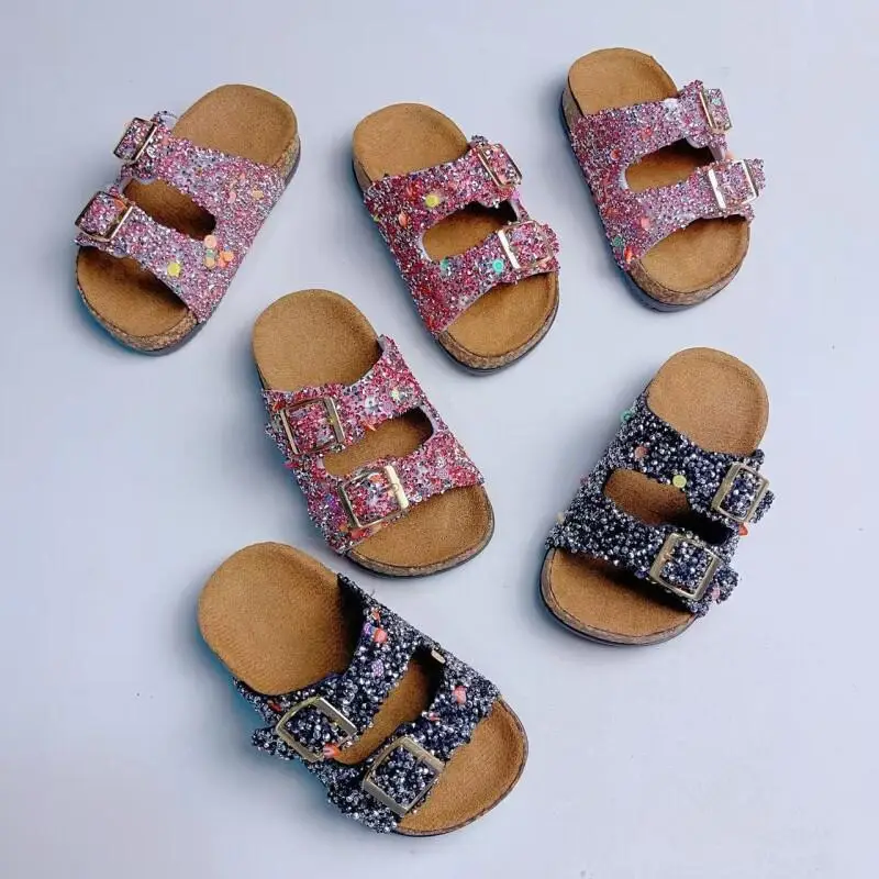 

Hot Kawaii Casual Shoe Childrens Shoes New Fashion Double Korean Style Indoor Outdoor Kids Soft Cork Sole Comfortable Non-Slip