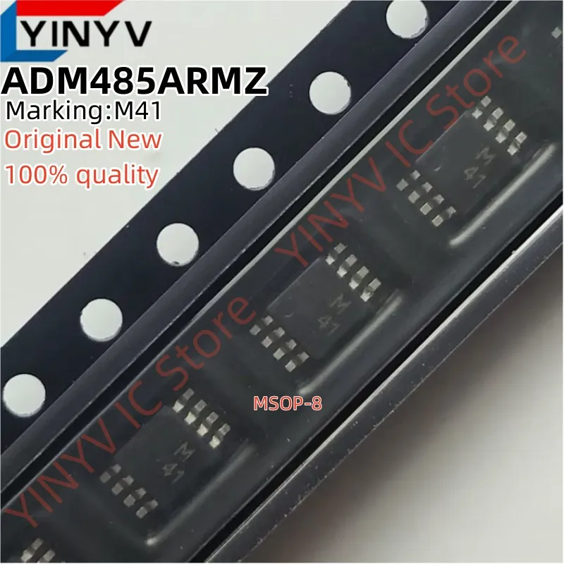 

5Pcs ADM485ARMZ ADM485ARMZ-REEL7 M41 MSOP-8 ADM485ARM ADM485 Single Transmitter/Receiver RS-422/RS-485 Original New 100% quality