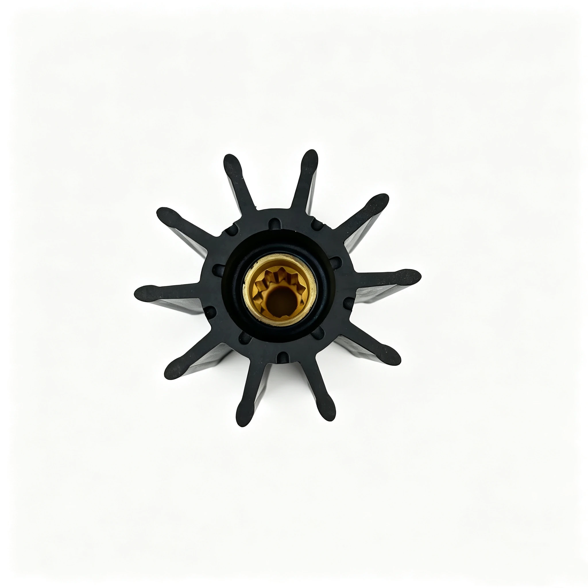 Replacement Fan for Sherwood 30000K & for (CAT) 3228595 10 Blades Closed Type Polished Finish